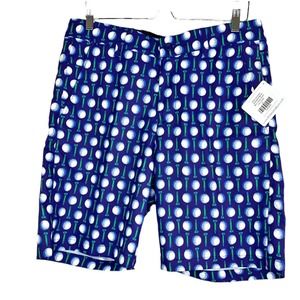 NWT Men's Loud Golf Shorts Size 34 Balls and Tees Fore Eagles Blue D5